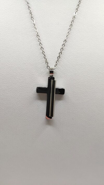 Men's cross made of steel