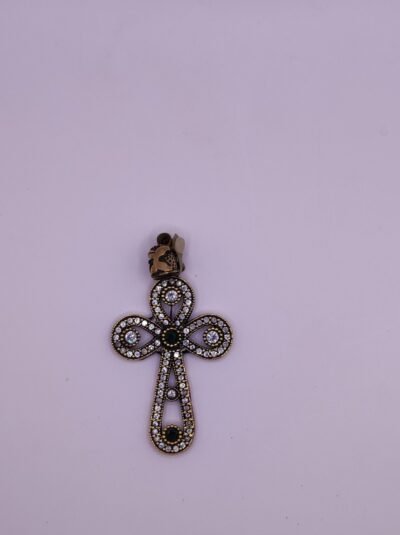 Byzantine cross made of silver 925