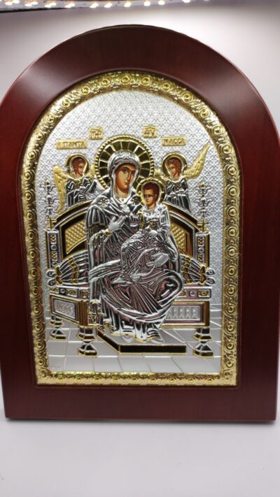 Picture of silver 925 with wooden frame