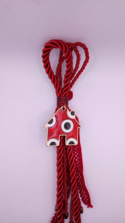 Handmade charm with house