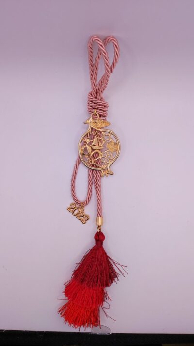 Handmade charm with pomegranate