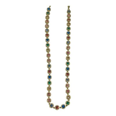 Γυναικείο κολιέ από ατσάλι σε χρυσό χρώμα