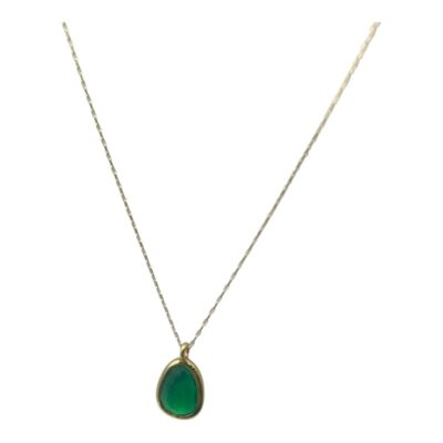 Γυναικείο κολιέ από ασημί 925 επιχρυσωμένο