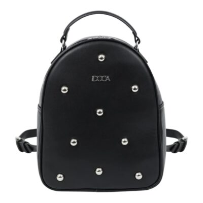 DOCA γυναικεία Τσάντα πλάτης μαύρη