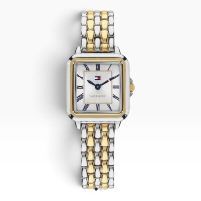 Tommy Hilfiger Mia Γυναικείο Ρολόι 22.5mm Μπαταρίας με Ασημί Ατσάλινο Μπρασελέ